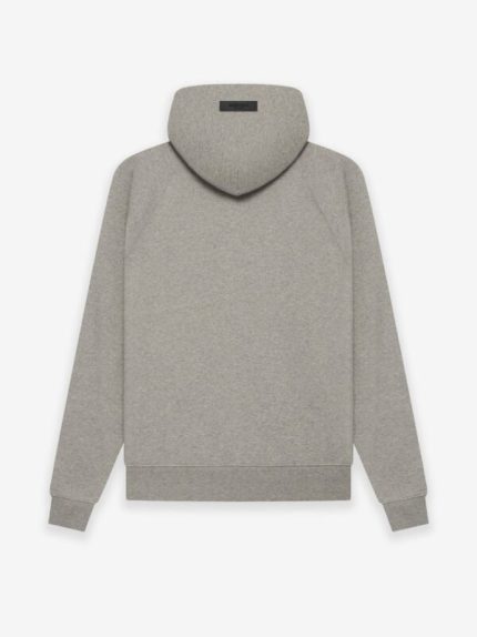 essentials hoodie grey